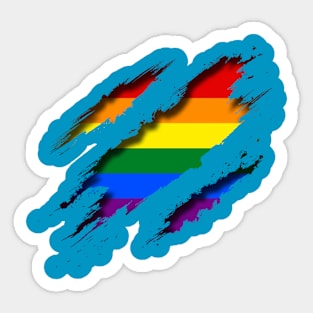 LGBT Shredding Sticker